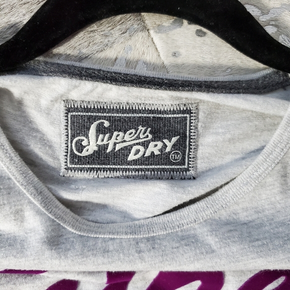 Superdry gray t-shirt - Picture 3 of 3